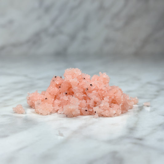 Wild Poppies & Peach Prosecco Sugar Body Scrub