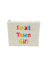 SMALL TOWN GIRL Beaded Coin Purse