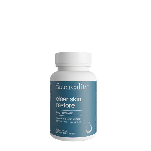 Clear Skin Restore - Acne-Fighting Supplement for Clearer Skin and Gut Health