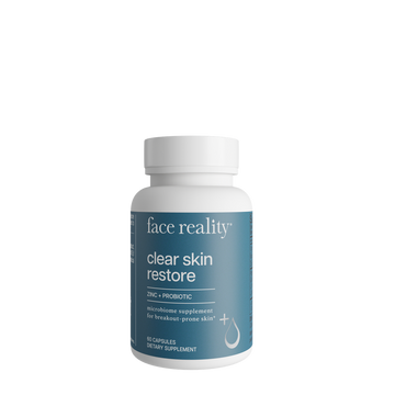 Clear Skin Restore - Acne-Fighting Supplement for Clearer Skin and Gut Health