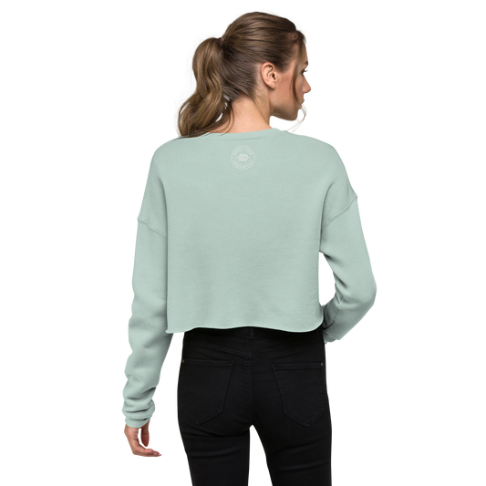 Looking Like A Hot Snack Fleece Cropped Sweatshirt