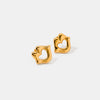 Lips 18K Gold-Plated Stud Earrings