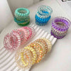 6-Piece Resin Telephone Line Hair Bands