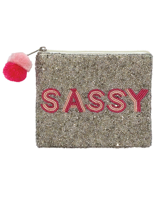 Sassy Beaded Coin Purse