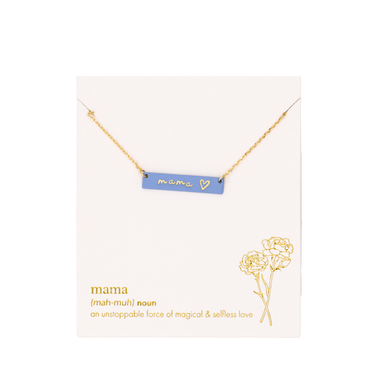 Mama Bar Necklace